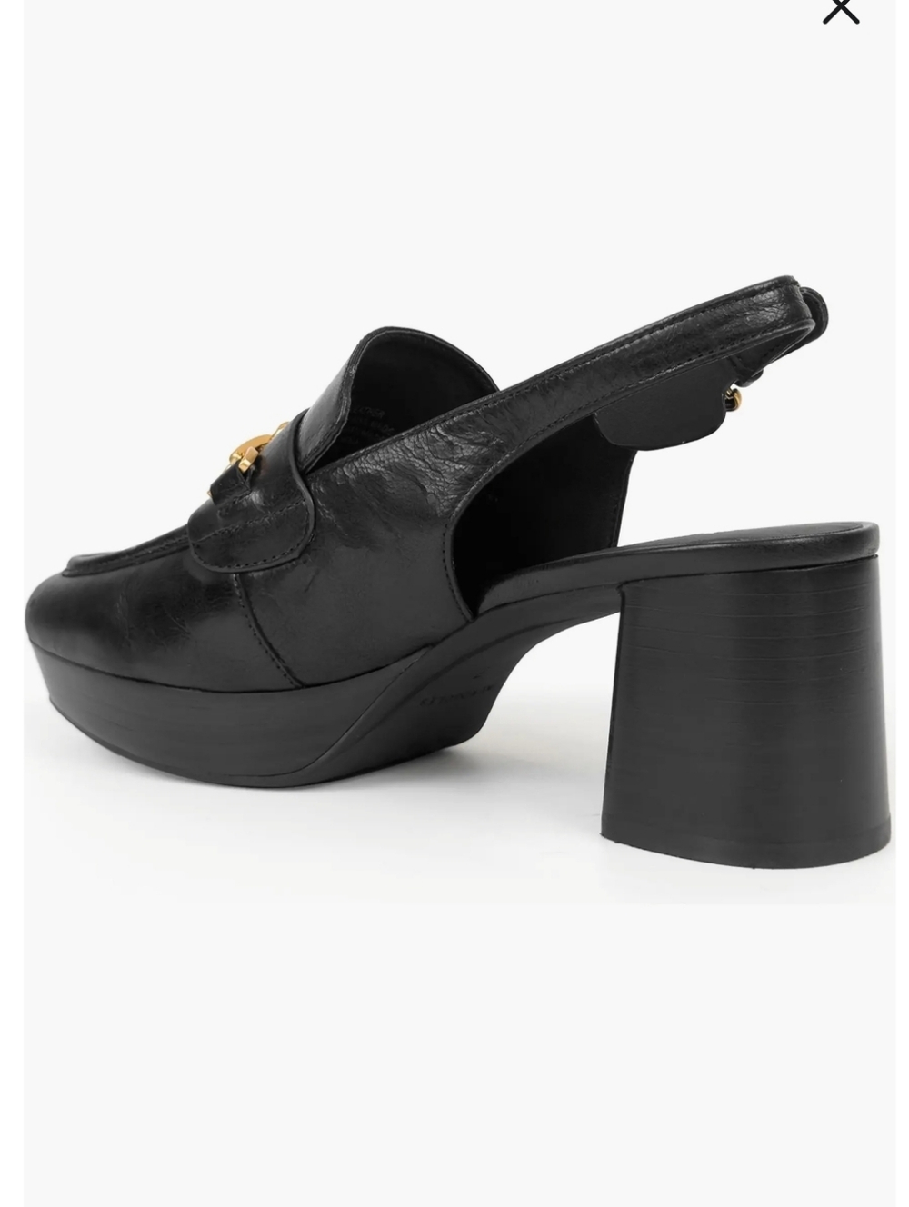 AREOSOLE Sorin Slingback Bit Loafer Pump SZ 8 - Picture 3 of 12